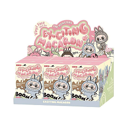 Брелок Labubu Exciting macaroons от бренда POP MART