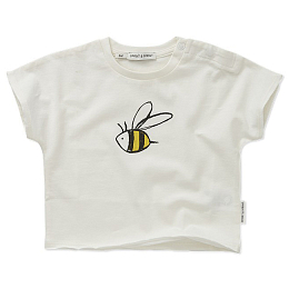 Футболка Bee mini от бренда Sproet & Sprout Белый