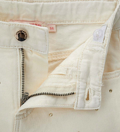 Джинсы клеш со стразами Solitary Star от бренда Original Marines