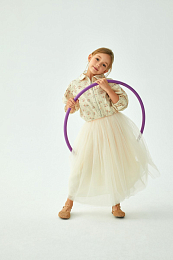 Платье Ester Cream Flower от бренда C'ERA UNA VOLTA