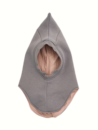 Шапка-шлем Dino Teddy l.grey от бренда Peppihat