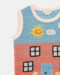 Жилет Farmyard Applique от бренда Stella McCartney kids