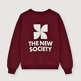 Свитшот TNS Logo Plum Fantasy от бренда The New Society