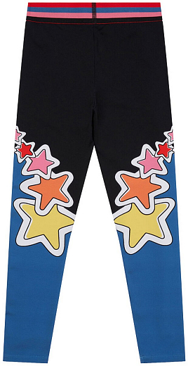 Легинсы Cosmic Print от бренда Stella McCartney kids