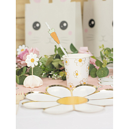 Трубочки с белыми звездами 10 шт от бренда Tim & Puce Factory