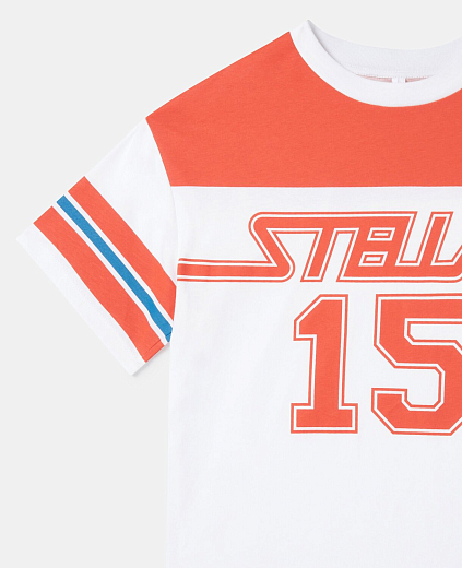 Футболка 15 от бренда Stella McCartney kids Белый