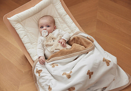 Плед Мишка 75 х 100 см от бренда Jollein