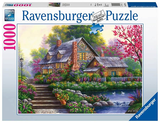 Пазл «Романтический домик», 1000 эл. от бренда Ravensburger