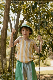 Майка Yellow stripes от бренда Tinycottons