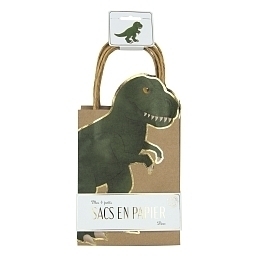 Подарочные пакеты Динозавры 4 шт. от бренда Tim & Puce Factory
