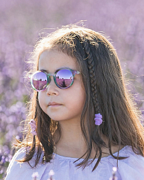 Очки KIDS Oval Sunglasses-Classic Olivio-Wild Flower от бренда Olivio and Co