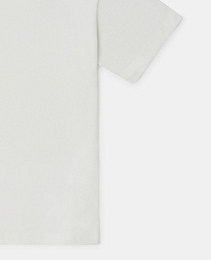 Футболка Milk Logo Graphic от бренда Stella McCartney kids Молочный