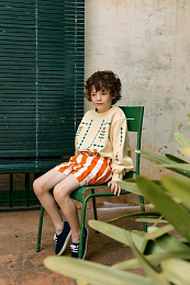 Шорты Orange & White stripes от бренда Tinycottons
