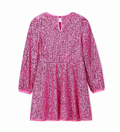 Платье Fuchsia в пайетках от бренда Original Marines