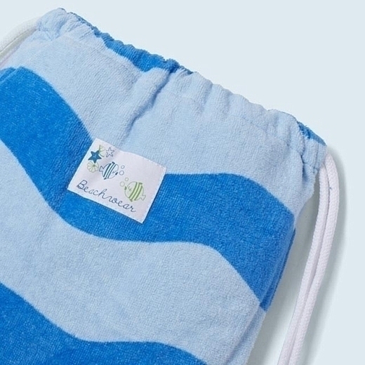 Голубое полотенце с русалкой от бренда Mayoral