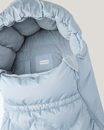 Конверт Blue с вышитыми лошадками от бренда Anna Leon