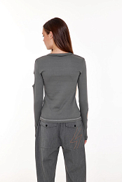 Лонгслив California Grey от бренда Stormies