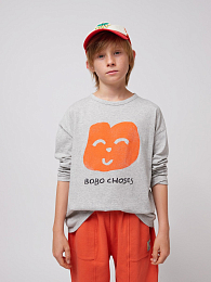 Лонгслив Joyful Face от бренда Bobo Choses