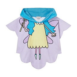 Халат-пончо Fairy Graphic от бренда Stella McCartney kids