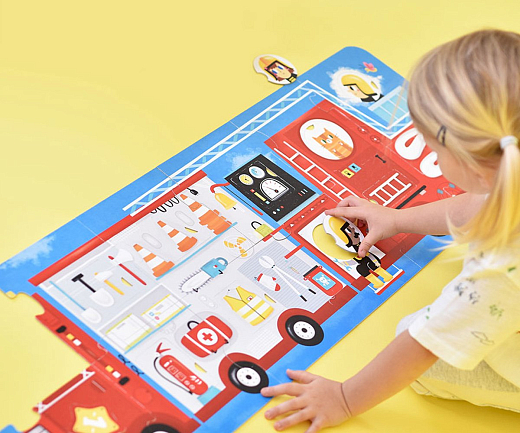 Пазл Пожарная машина от бренда Banana Panda