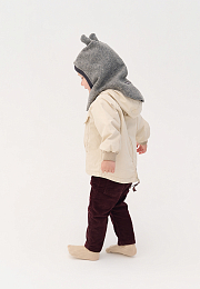 Шапка-шлем Hippo grey от бренда Peppihat