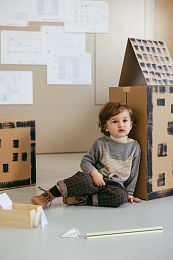 Штаны Brown Check от бренда SNUG