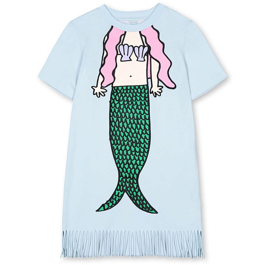 Платье MERMAID от бренда Stella McCartney kids