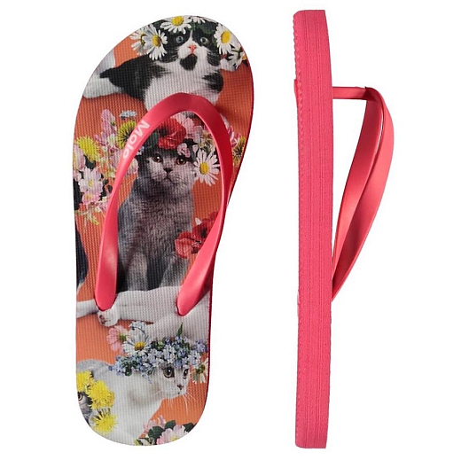 Сланцы Zeppo Flower Power Cats от бренда MOLO