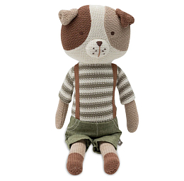 Мягкая игрушка Собачка Мик 40 см от бренда Jollein