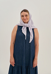 Косынка Koolig cashmere grey от бренда Peppihat