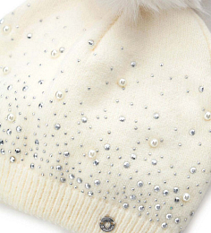 Шапка Milk в стразах от бренда Original Marines