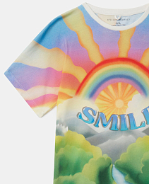 Платье Smile Print от бренда Stella McCartney kids