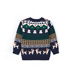 Джемпер с принтом снеговиков mini от бренда Original Marines