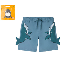 Шорты Whale Graphic от бренда Stella McCartney kids