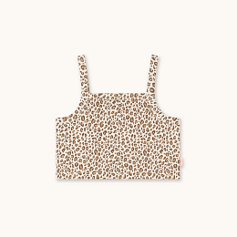 Топ Leopard print от бренда Tinycottons