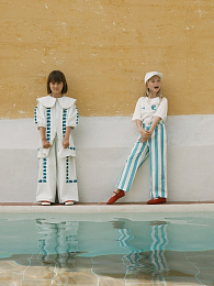 Джинсы Sky stripes от бренда Tinycottons