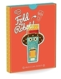 Игрушка из картона Робот фокусник.  от бренда Kroom