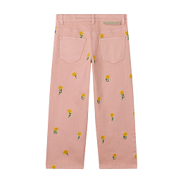 Джинсы Sunflower Print от бренда Stella McCartney kids