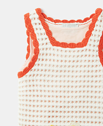 Майка-топ Floral Applique от бренда Stella McCartney kids