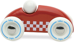 Машина Mini Rallye Checkers red от бренда Vilac