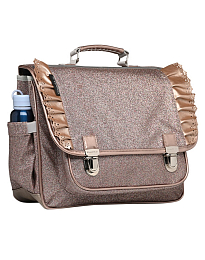 Портфель Medium Froufous Glitter Cooper Pink от бренда Caramel et Cie