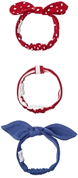 Повязки 3 шт красного и синего цветов от бренда Mayoral