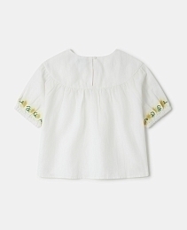 Блуза Flower Embroidery от бренда Stella McCartney kids