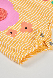 Ромпер в полоску Flowers от бренда Boboli