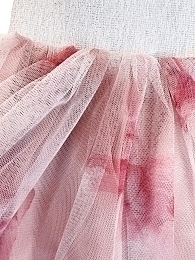 Юбка бело-розового цвета от бренда Raspberry Plum