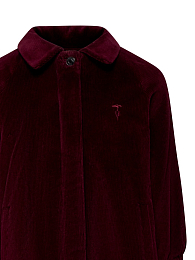 Пальто Burgundy от бренда Trussardi