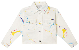 Куртка Tie-Dye Graphic от бренда Stella McCartney kids