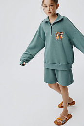Свитшот VibeSet Green от бренда Stormies