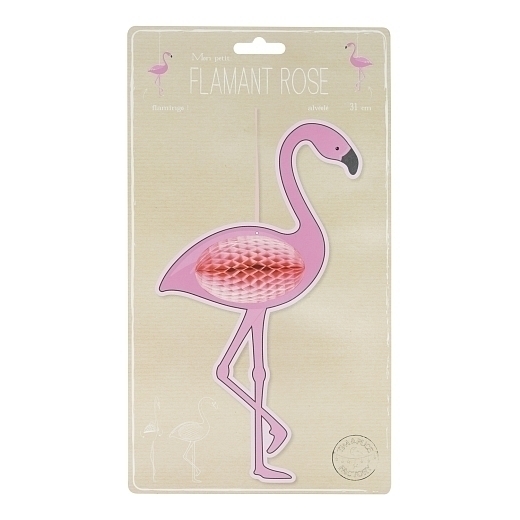 Декор Розовый фламинго от бренда Tim & Puce Factory
