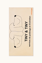 Полотенце с принтом собак от бренда Tinycottons